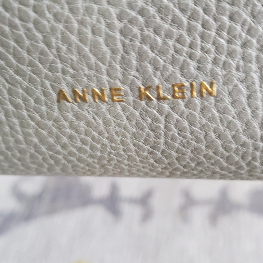 Ann Klein Gray Manmade Material Shoulder Bag⚜️🖤⚜️ - Picture 10 of 10